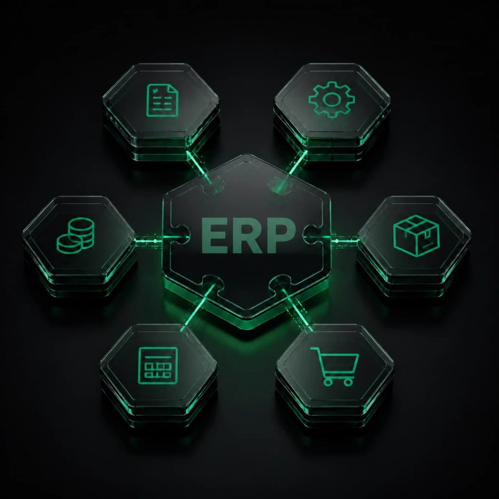 ERP no centro das integrações